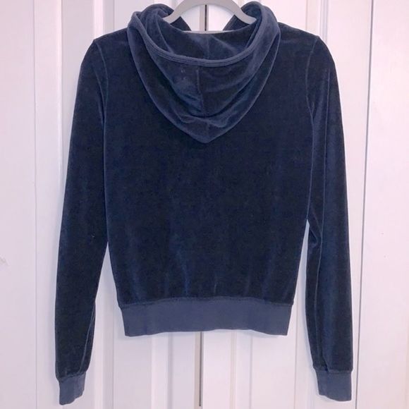 Juicy Couture Velour Zip Up Hoodie - Picture 3 of 12